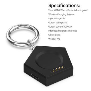 Charging Cable Charger Dock Stand Adapter For OPPO Watch X2/X/4 pro/3/3 pro/SE/2