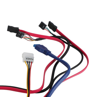 5.25" USB 3.0 SATA eSATA Media Dashboard Card Mult-Reader 20 pin Front Panel