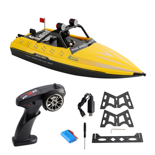 Toy Wltoys WL917 RC Jet Boat RC Racing Boat 2.4GHz Remote Control Boat Yellow