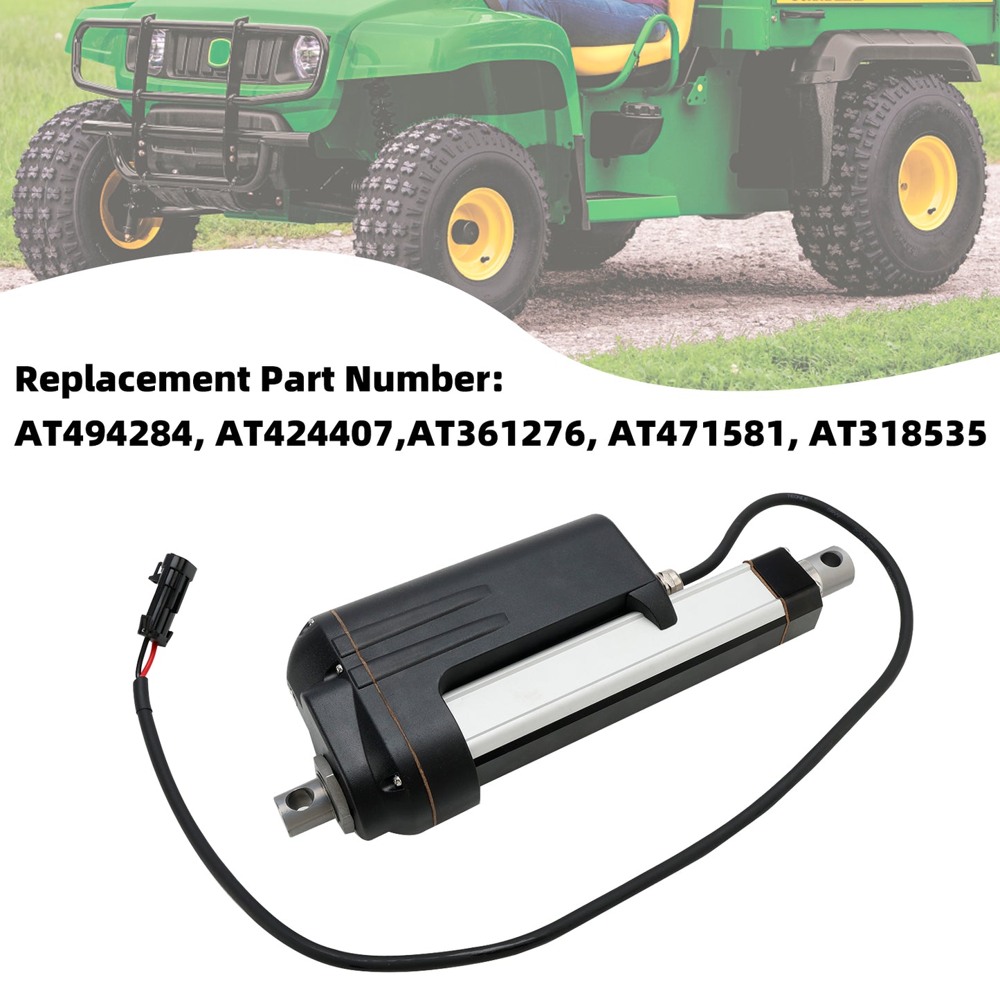 Fits For John Deere Skid-Steer Loaders AT424407 AT494284 Quick Tach Actuator