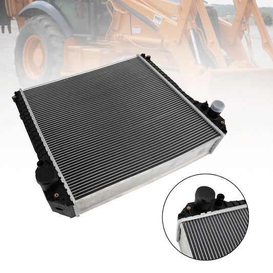 87410096 Radiator for Case 580M 580SM 590SM Backhoe Loader - High Performance Aluminum Core