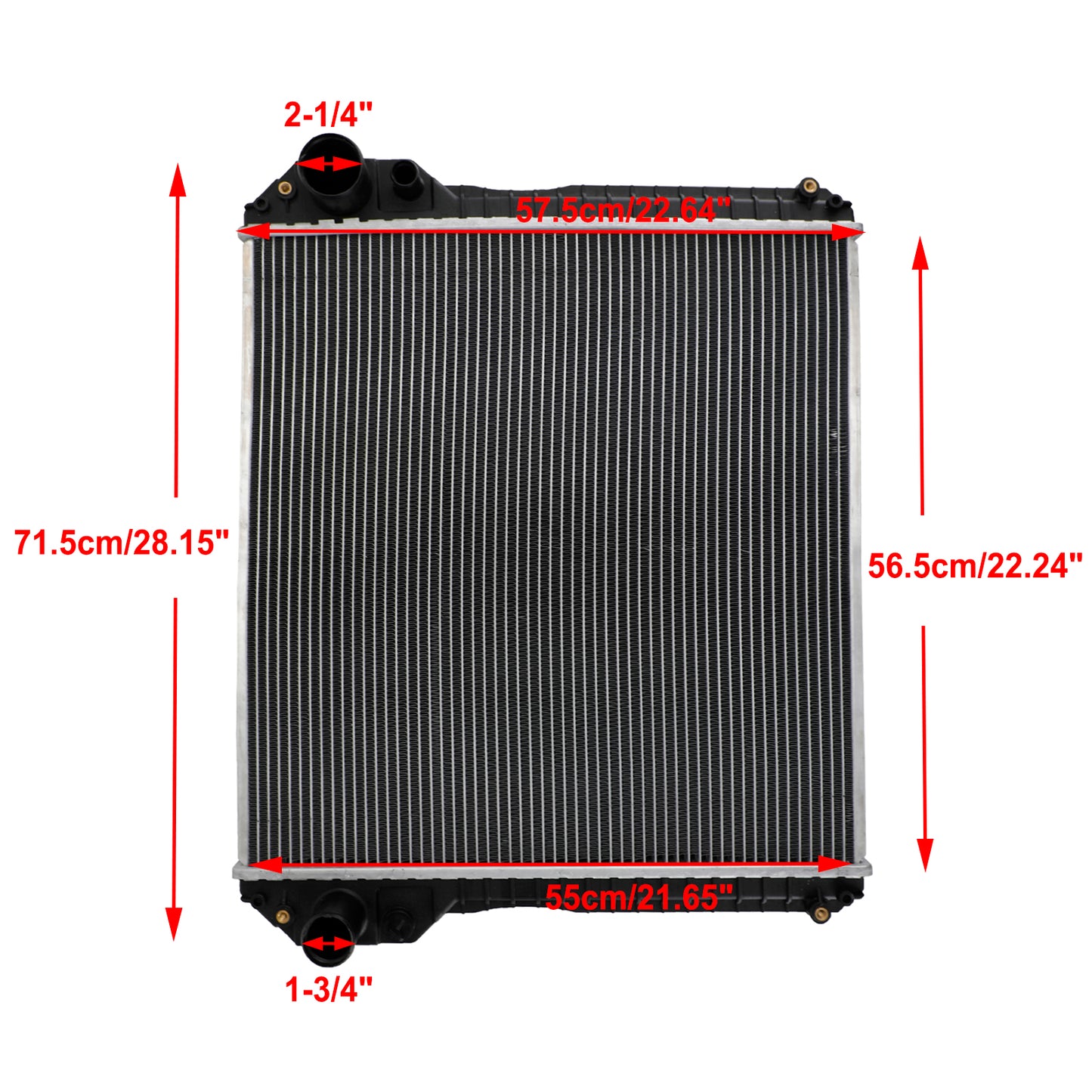 87410096 Radiator For Case 580M 580M 580SM 580SM 590SM Series 2 Indust/Const Generic