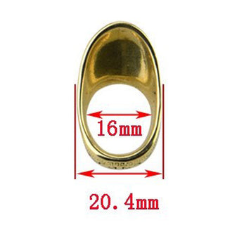Archery 16mm Copper Thumb Ring Finger Guard Bow Hunting Gear