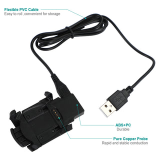 USB Data Charger Dock Cable For Fenix 3/Fenix 3 HR/Fenix 3 Sapphire GPS Watch