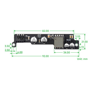 NVIDIA Jetson Orin Nano/NX Ethernet POE Expansion Board Supports 802.3af/at