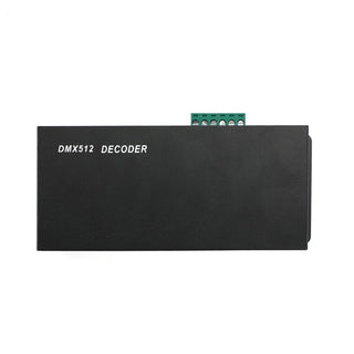 LED RGBW Controller 4x8A Decoder With Digital Display 4 Channel DMX512-4CH