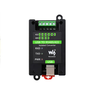 Isolated Converter USB to RS485/RS422 Protect Circuits Support Wall-Mounted Rail
