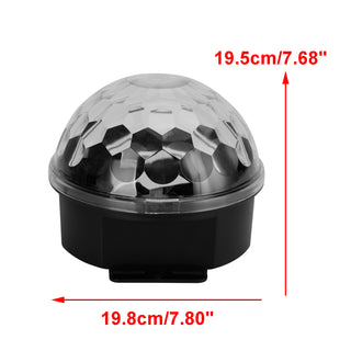 Disco DJ Stage Lighting RGB Crystal Magic Ball Effect Light LED Light