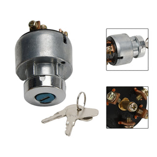 Ignition Switch W/2 Keys 66021-55140 35260-31852 Fits For Kubota M4030 M4800
