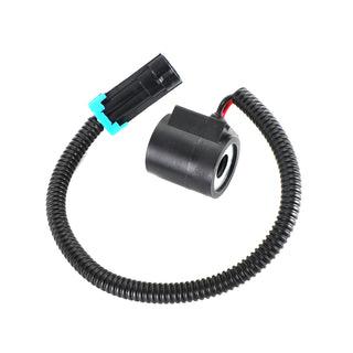 12V Solenoid Valve Coil W/ Connector For Bobcat Skid Steer 6309311 6671025