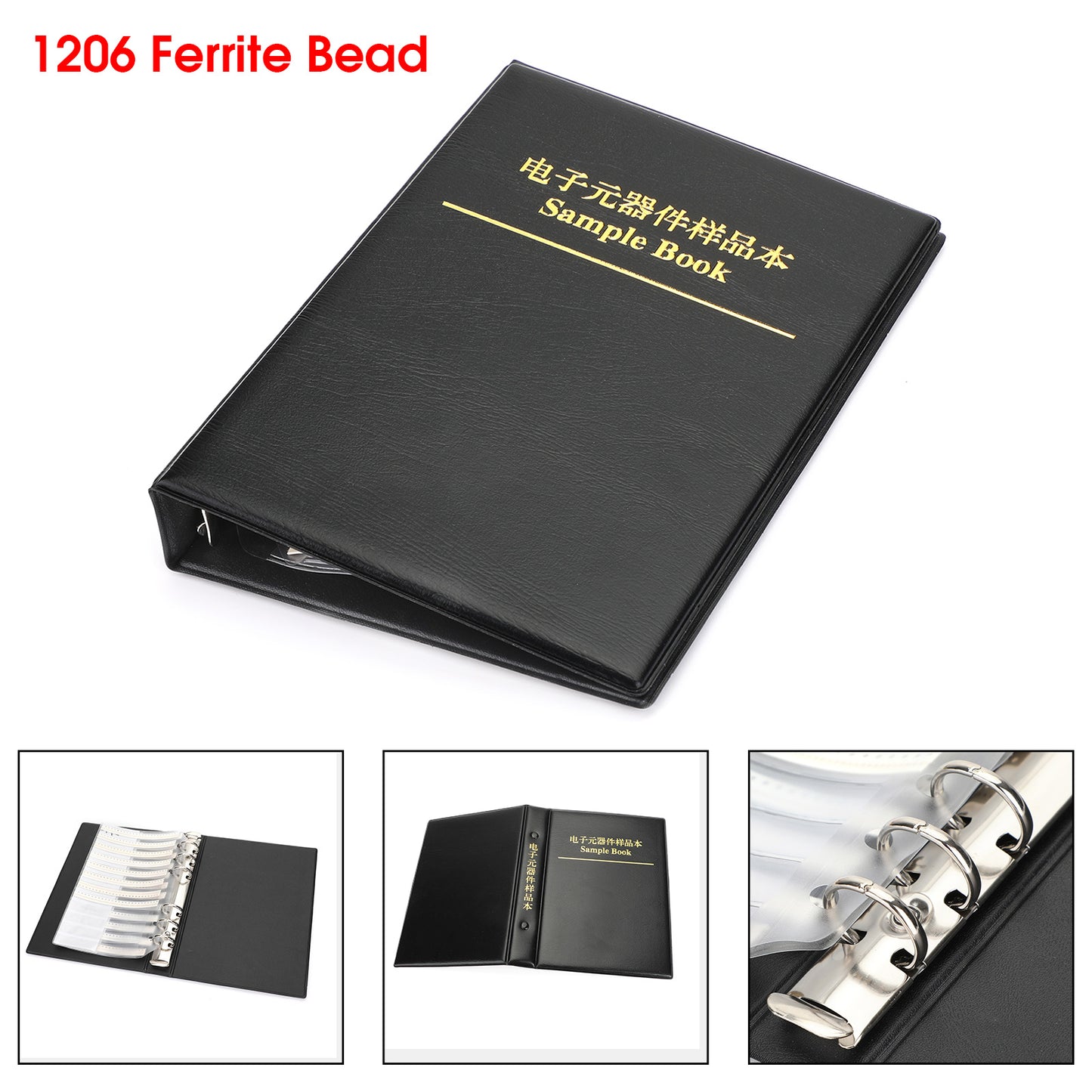 1206 SMD/SMT Ferrite Bead Assorted Sample Books Componenta Magnetic 25 Values