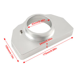 Aluminum Bearing Seat for G25 G29 G923 Movement Logitech Steering Wheel Silver