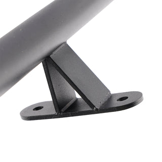 3.3FT Round Tube Rolling Library Sliding Ladder Hardware Kit with Brake