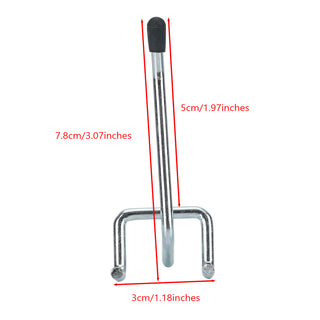 50Pcs Peg Hooks 2 Inch Pegboard Hooks Safety Black Tip Peg Board Hooks