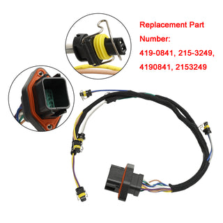 419-0841 215-3249 Fuel Injector Wiring Harness For CAT C9 Engine 330D 336D