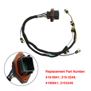 419-0841 215-3249 Fuel Injector Wiring Harness For CAT C9 Engine 330D 336D
