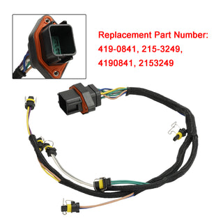 419-0841 215-3249 Fuel Injector Wiring Harness For CAT C9 Engine 330D 336D