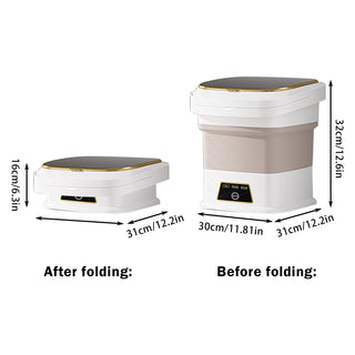 13L Portable Washing Machine – Foldable Mini Washer