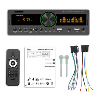 1 DIN Car Stereo Radio Remote Control Car MP3 Multimedia Player SWM-80A Upgrade