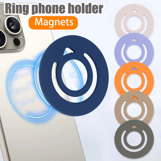 Liquid Silicone Magnetic Phone Grip Stand MagSafe for iPhone 17 16 15 14 Pro Max