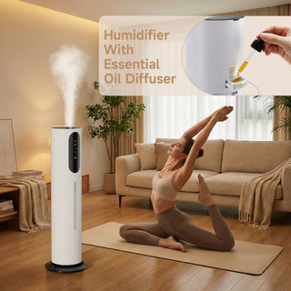 Aroma diffuser box Suitable for Indoor Pet Friendly Purification and filtration function 3-Speed Ultrasonic Cool Mist Humidifier Babies Friendly Plant Friendly 1.98gal/7.5L Bedroom Silent Humidifier Suitable for Large Room