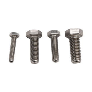 Stainless Steel M6 & M8 & M10 & M12 Broken Snapped Stud Drill Guide Kit 4PCS
