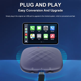 Carlinkit Carplay AI Box Plus Android 13 4+64GB Wireless GPS Bluetooth Adapter