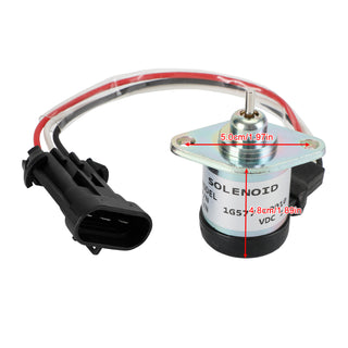 Fuel Shut-off Solenoid 6689034 For Bobcat S220 S250 T250 T300 Kubota 1G577-60010
