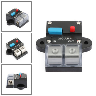 Insurance Reset Breaker 200A Circuit Protection Car Fuse Marine Audio Block