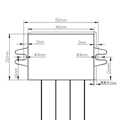 Better Waterproof DC-DC Converter 12V Step Down to 5V Car Power Supply Module 3A Generic