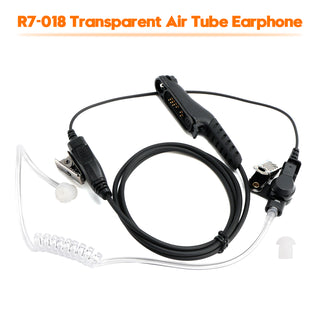R7-018 Transparent Air Tube Earphone In-ear For R7 R7A MXP600 ION APXN70 APXN50