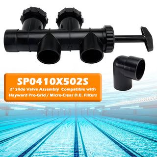 SP0410X502S 2" Slide Valve Assembly for Hayward Pro-Grid/Micro-Clear D.E.Filters