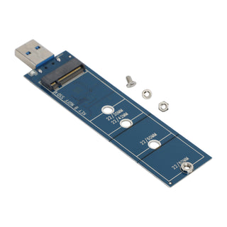 M.2 to USB Adapter B Key M.2 SATA Protocol SSD Adapter for 2230 2242 2260 2280