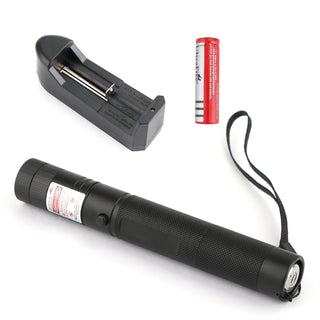 200 Miles 650nm Red Laser Pointer Pen Visible Beam Light Lazer + 18650 + Charger