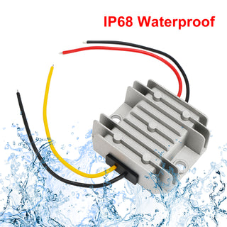 WaterProof DC/DC 24V to 12V 10A 120W Step Down Power Converter Regulator