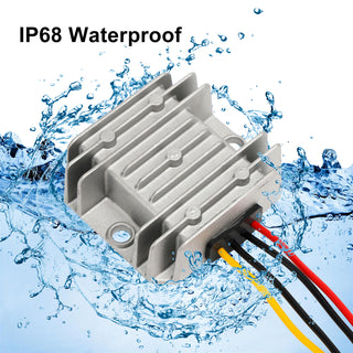 DC/DC Converter Regulator 6V Step Up to 12V 2A 24W Waterproof