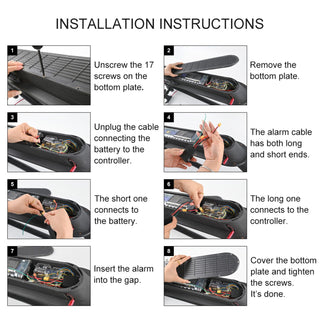 E-Scooter Anti-Theft Alarm for Xiaomi M365/MAX G30 Scooter