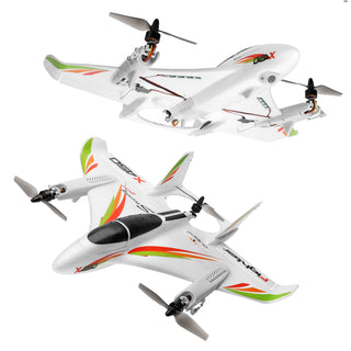 WLtoys XK X450 RC Airplane Brushless 2.4G 6CH 3D/6G LED Fixed Wing RTF Toy