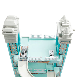 Intelligent Electric Hand Rank City Six Floor Track Parking Lot Toy With 2 Cars Toy