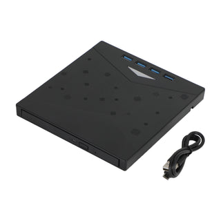 7 in 1 External CD/DVD Burner Drive USB 3.0 Type-c Type A CD-ROM Laptop External CD/DVD Drive for Laptop 7 in 1 USB 3.0 DVD Player Portable