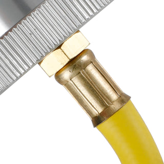 AC Hand Turn Pump Oil Dye Injector 2oz 1/4" A/C Air Conditioning Injection Tool