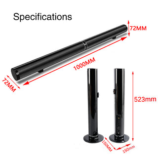 Detachable Surround Sound Bar Bluetooth 2 Speaker in 1 Subwoofer TV Home Theater
