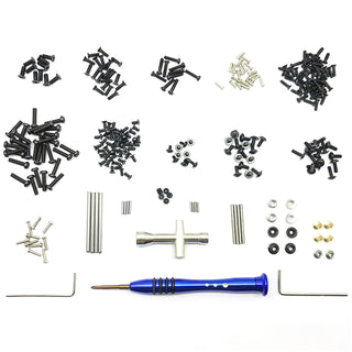 317Pcs Metal Screws Box Repair Tool Kit For Wltoys 1/14 144001 1/12 124016-19