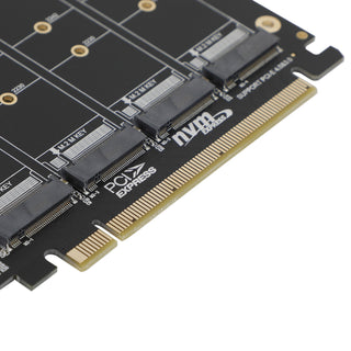 PCI-E 4 Disk Expansion Card M.2 NVME X16 Adapter Expension Card 2230 2242 2260