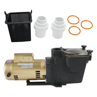 Hayward - W3SP2605X7 Super Pump Single Speed 3/4HP Pool Pump, 115/230V