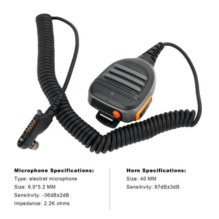AP510-SM10 Hand Microphone Spkeaker Fit for AP510 AP580 BP560 BP510 Radio