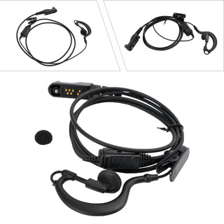 G-Shape Earhook Earpiece Headset Oval PTT MIC For AP510 AP580 BP560 BP510