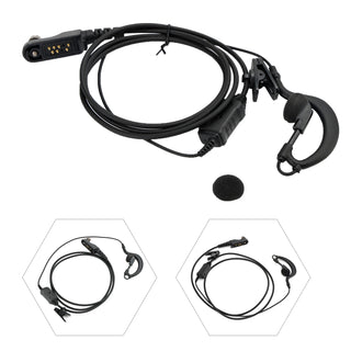 G-Shape Earhook Earpiece Headset Oval PTT MIC For AP510 AP580 BP560 BP510