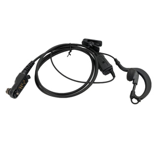 G-Shape Earhook Earpiece Headset Oval PTT MIC For AP510 AP580 BP560 BP510