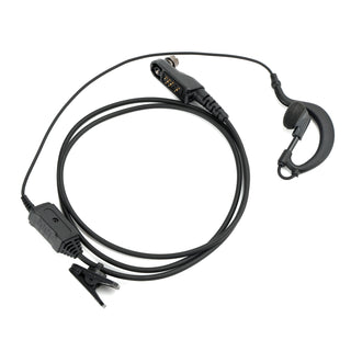 G-Shape Earhook Earpiece Headset Oval PTT MIC For AP510 AP580 BP560 BP510
